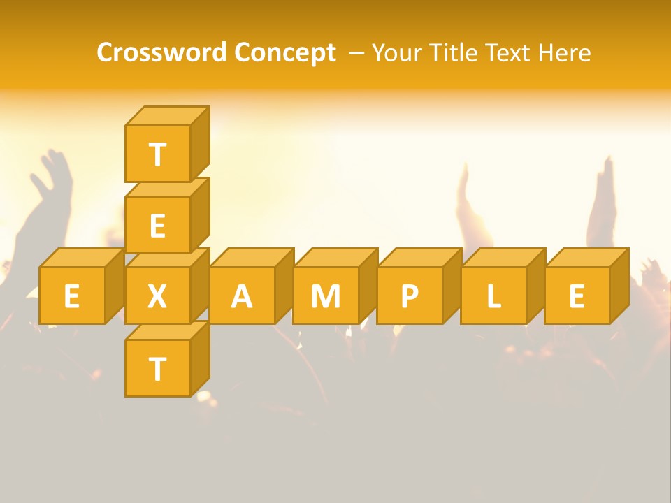 Concert Hands PowerPoint Template