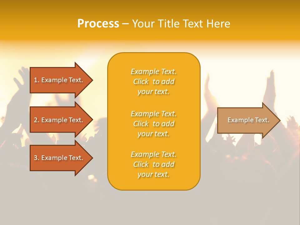 Concert Hands PowerPoint Template