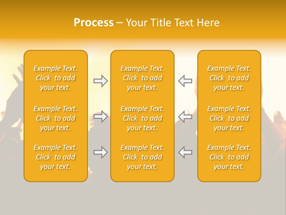 Concert Hands PowerPoint Template
