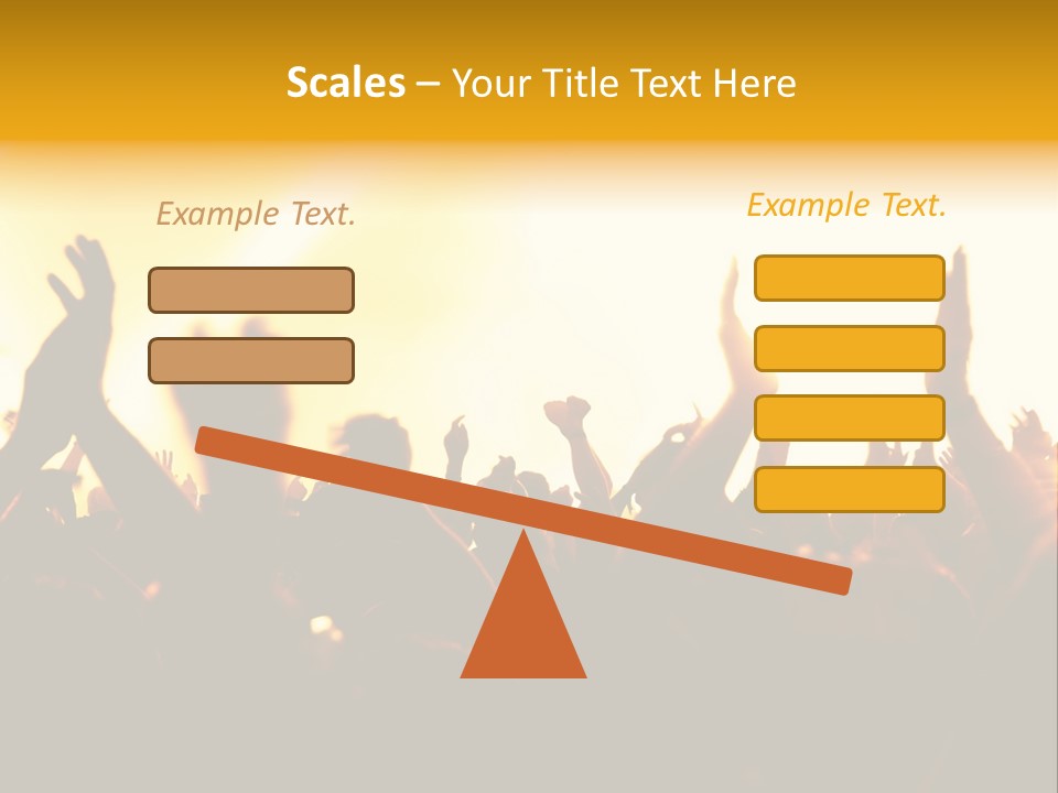 Concert Hands PowerPoint Template