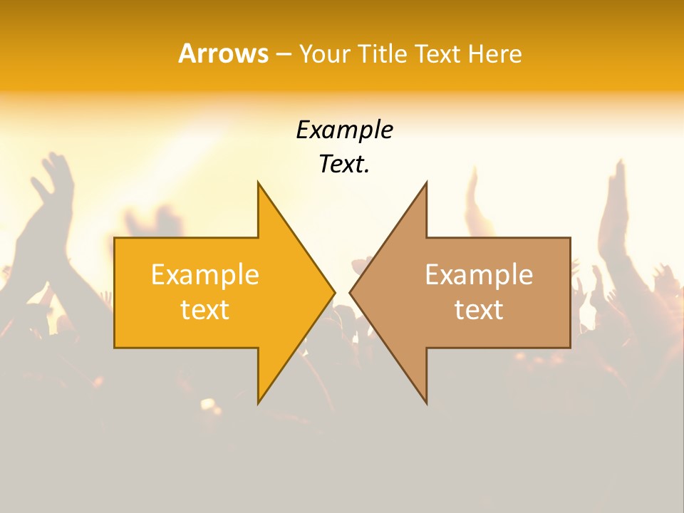 Concert Hands PowerPoint Template