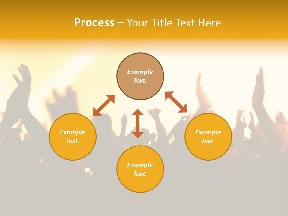 Concert Hands PowerPoint Template