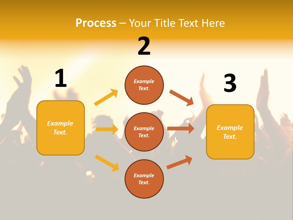 Concert Hands PowerPoint Template