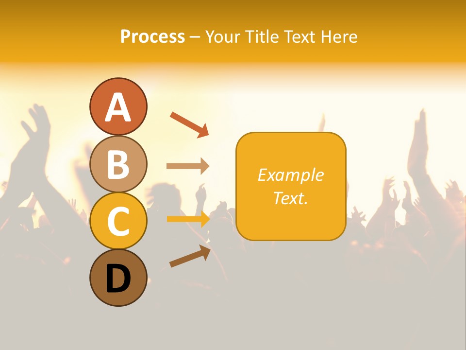 Concert Hands PowerPoint Template