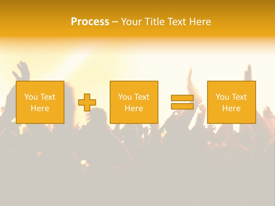 Concert Hands PowerPoint Template