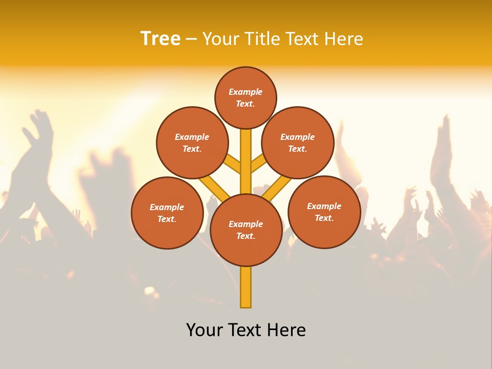 Concert Hands PowerPoint Template