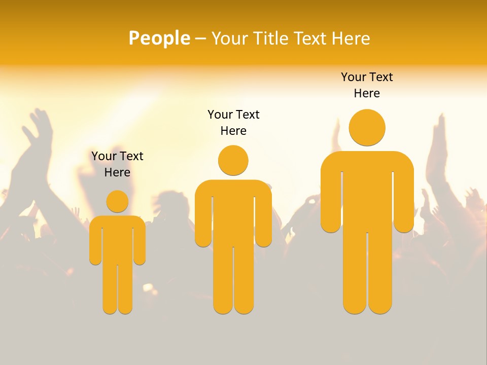 Concert Hands PowerPoint Template