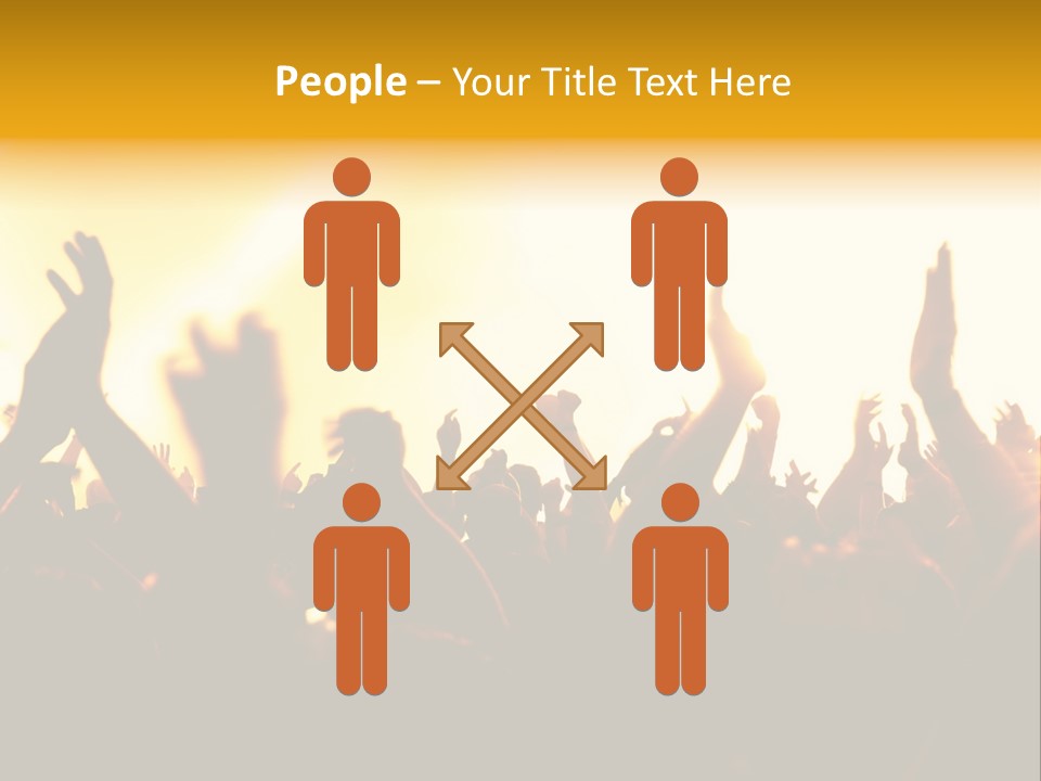 Concert Hands PowerPoint Template