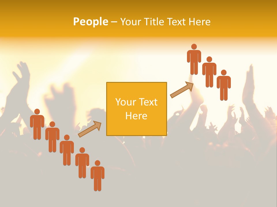 Concert Hands PowerPoint Template