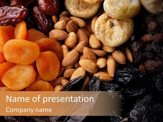 Frutas Natalinas PowerPoint Template
