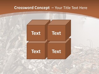 Destroyed Building PowerPoint Template