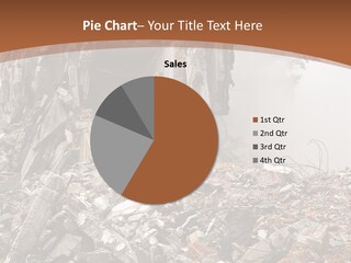 Destroyed Building PowerPoint Template