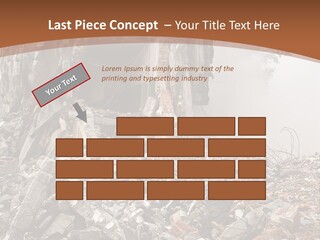 Destroyed Building PowerPoint Template