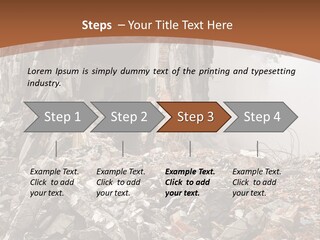 Destroyed Building PowerPoint Template