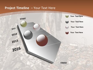 Destroyed Building PowerPoint Template