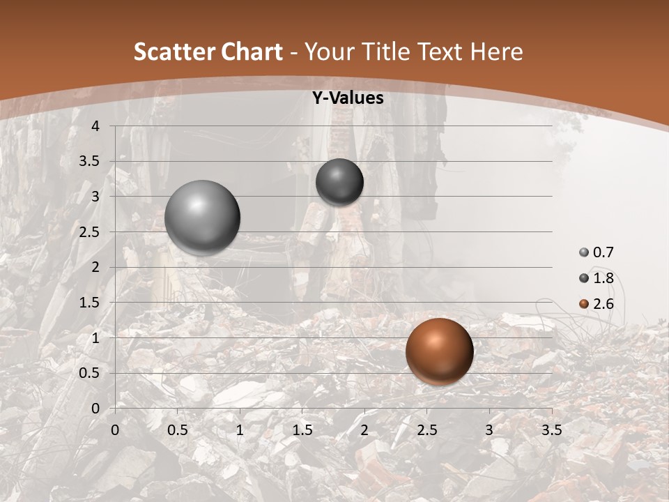 Destroyed Building PowerPoint Template