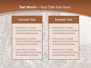 Destroyed Building PowerPoint Template