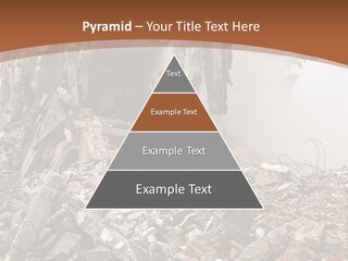 Destroyed Building PowerPoint Template