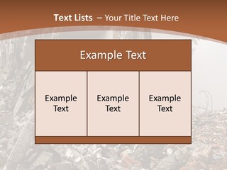 Destroyed Building PowerPoint Template
