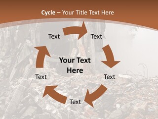 Destroyed Building PowerPoint Template