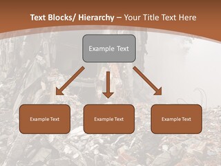 Destroyed Building PowerPoint Template