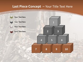 Destroyed Building PowerPoint Template