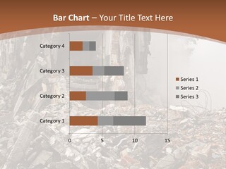 Destroyed Building PowerPoint Template