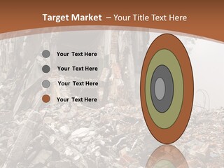Destroyed Building PowerPoint Template