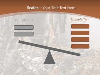 Destroyed Building PowerPoint Template