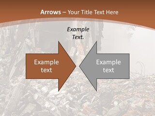 Destroyed Building PowerPoint Template