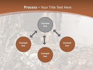 Destroyed Building PowerPoint Template
