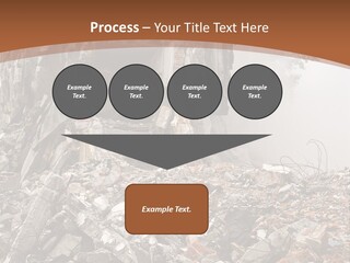 Destroyed Building PowerPoint Template
