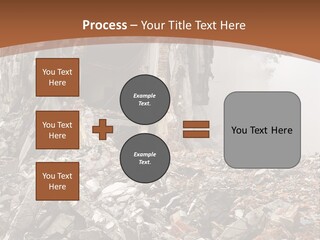 Destroyed Building PowerPoint Template