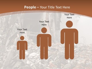 Destroyed Building PowerPoint Template