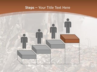 Destroyed Building PowerPoint Template
