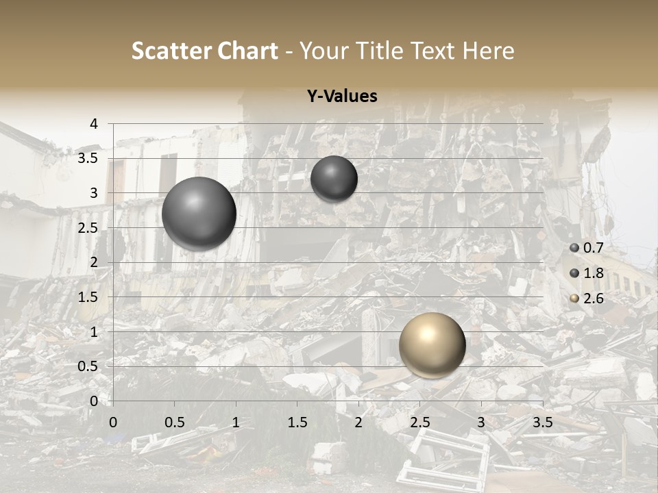 Destroyed Building PowerPoint Template