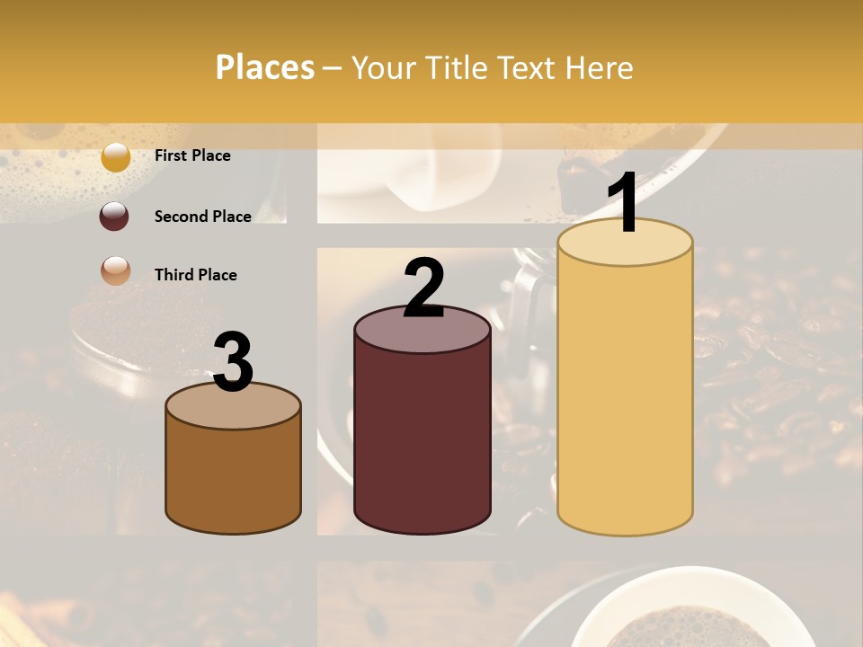 Coffee Collage PowerPoint Template