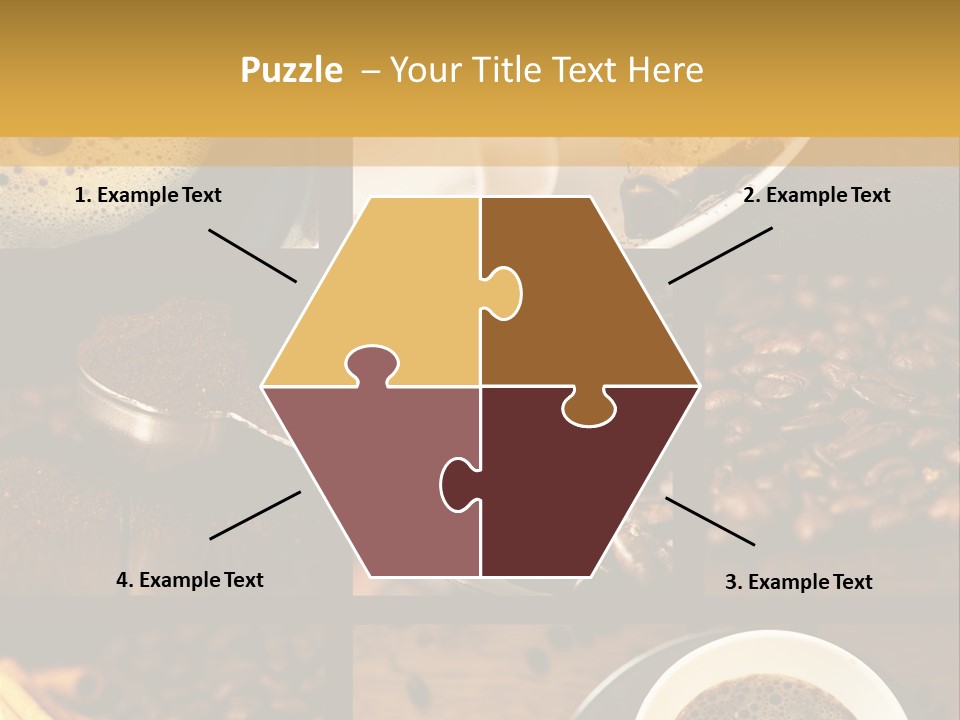 Coffee Collage PowerPoint Template