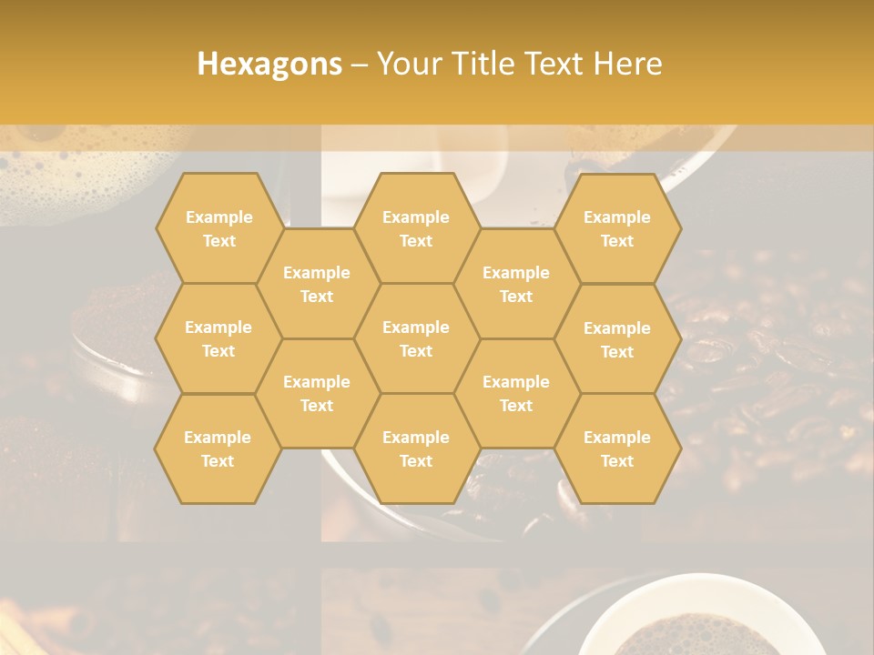 Coffee Collage PowerPoint Template