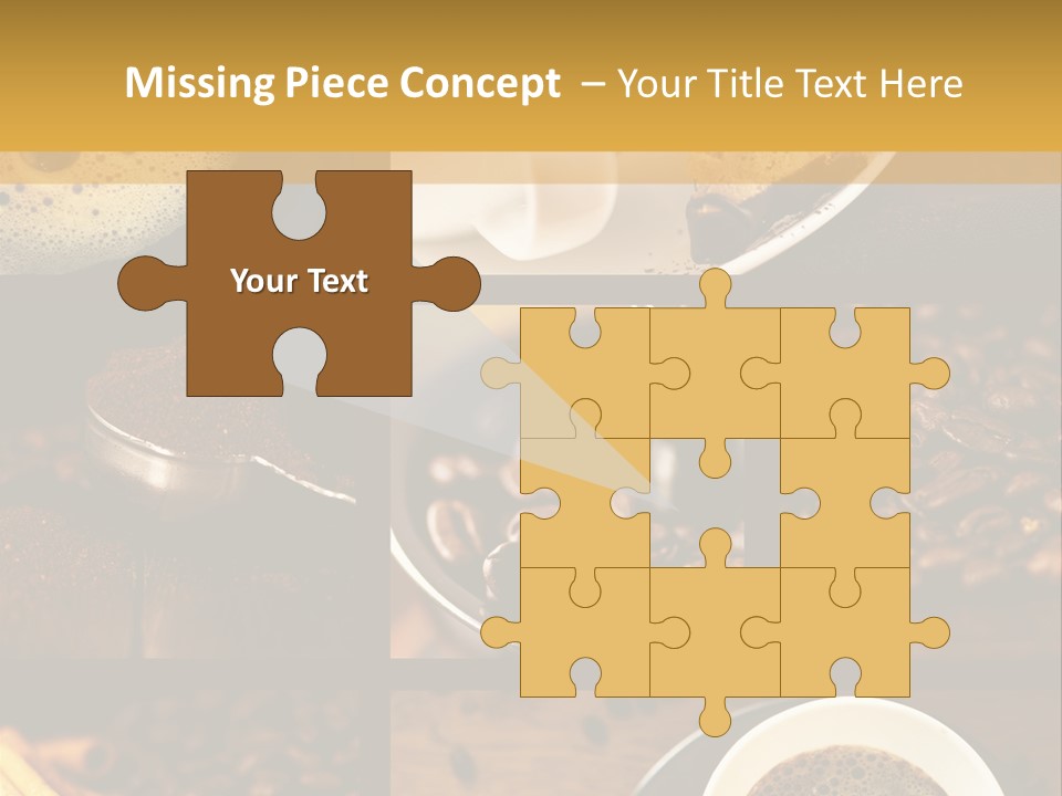 Coffee Collage PowerPoint Template