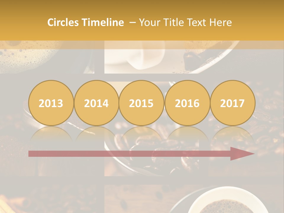 Coffee Collage PowerPoint Template