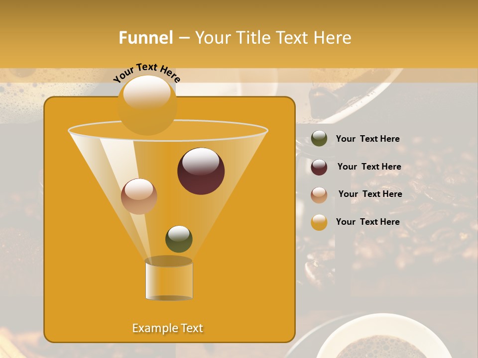 Coffee Collage PowerPoint Template