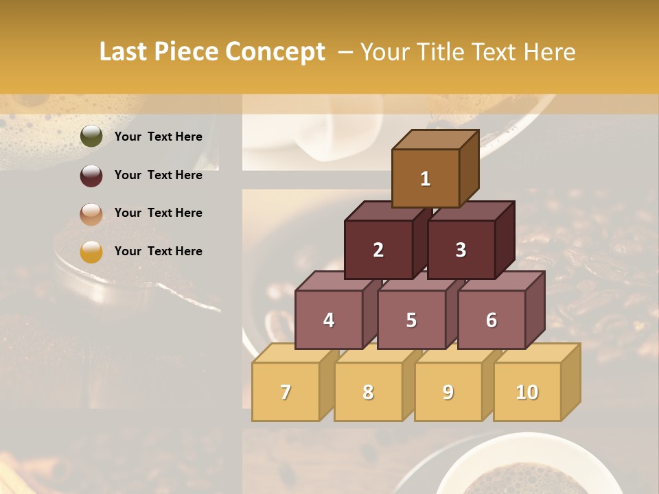 Coffee Collage PowerPoint Template