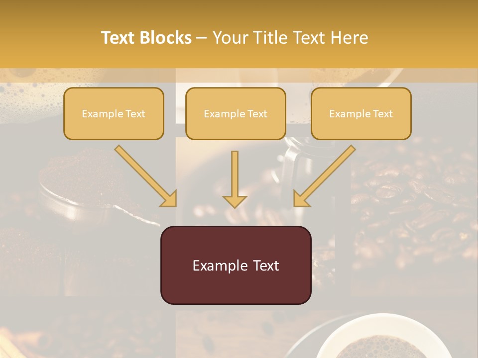 Coffee Collage PowerPoint Template