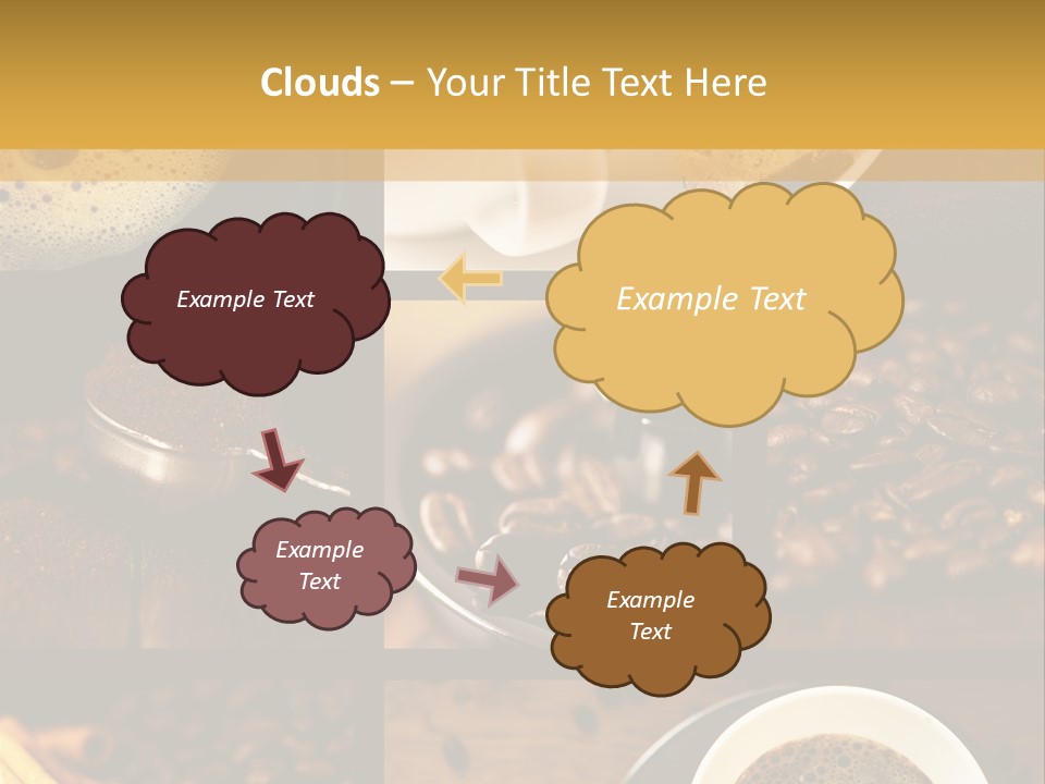 Coffee Collage PowerPoint Template