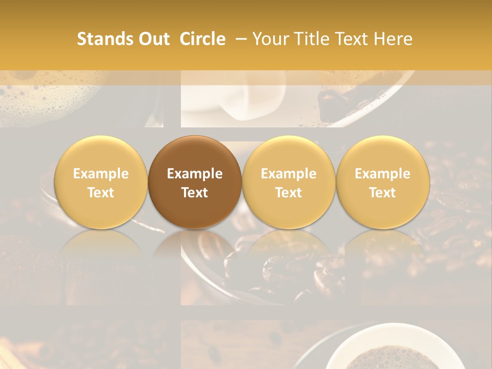 Coffee Collage PowerPoint Template