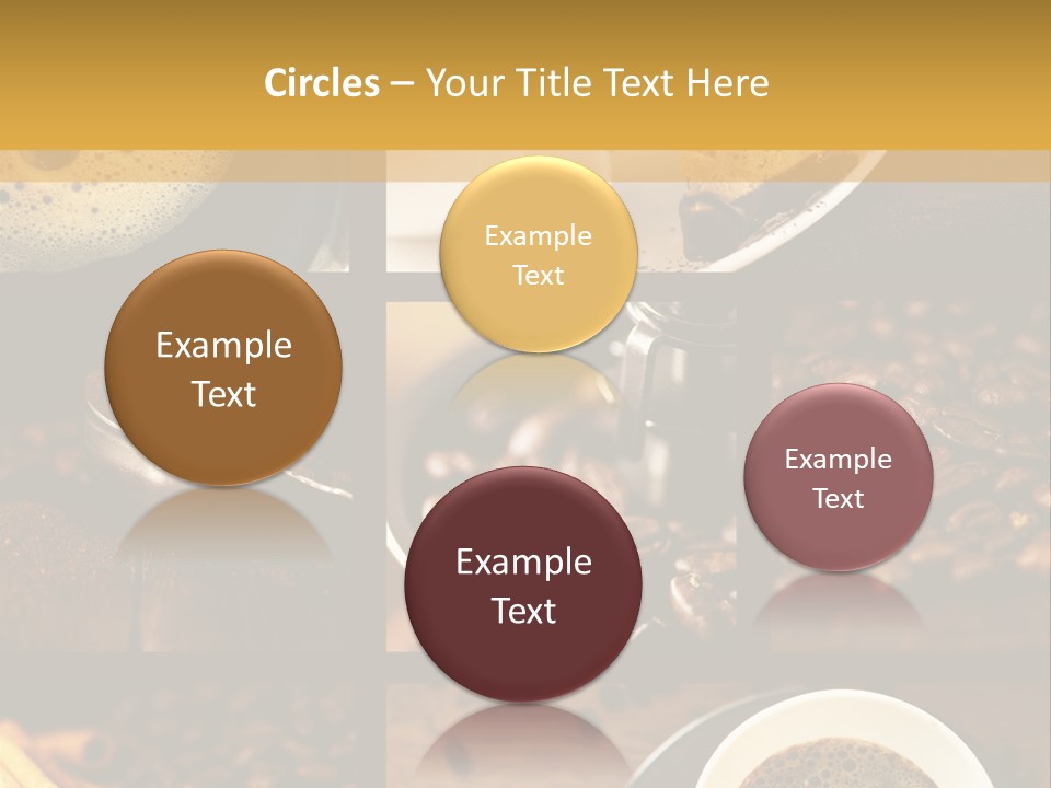 Coffee Collage PowerPoint Template