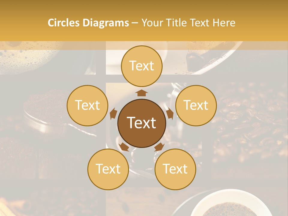 Coffee Collage PowerPoint Template