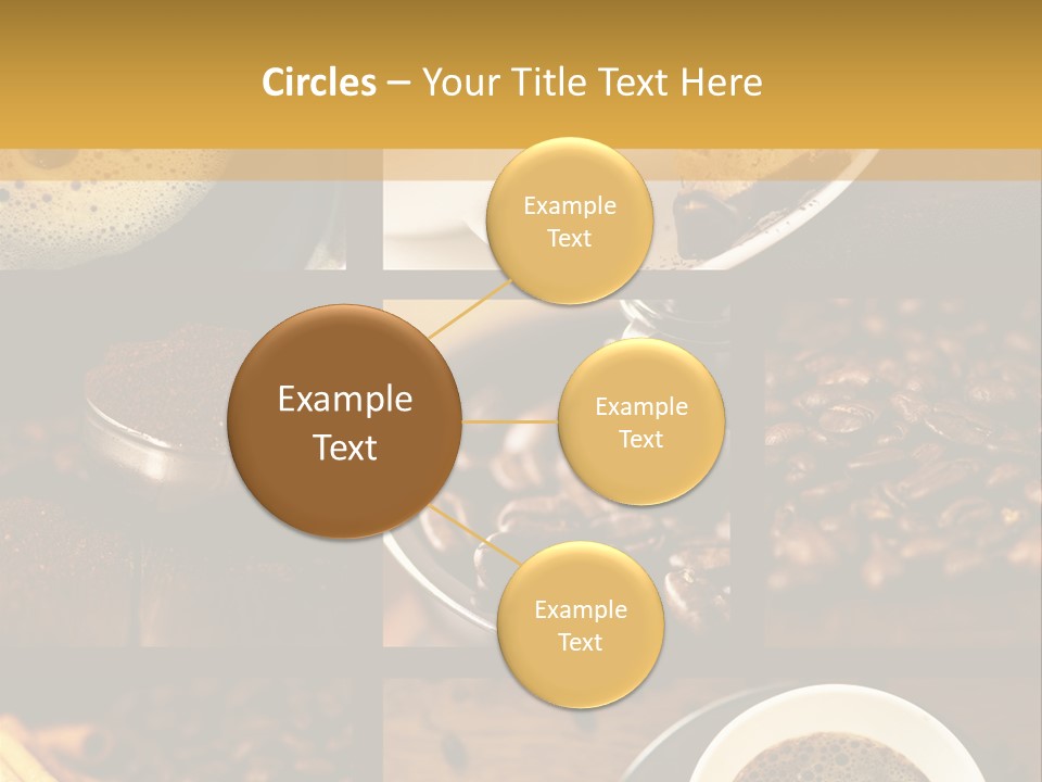 Coffee Collage PowerPoint Template