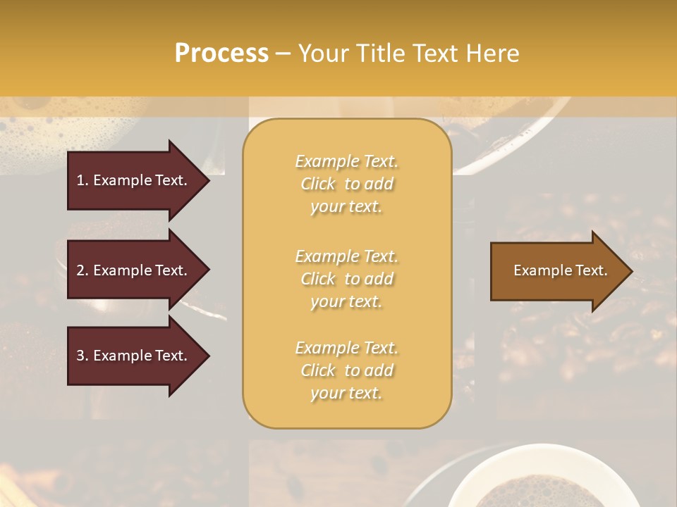 Coffee Collage PowerPoint Template